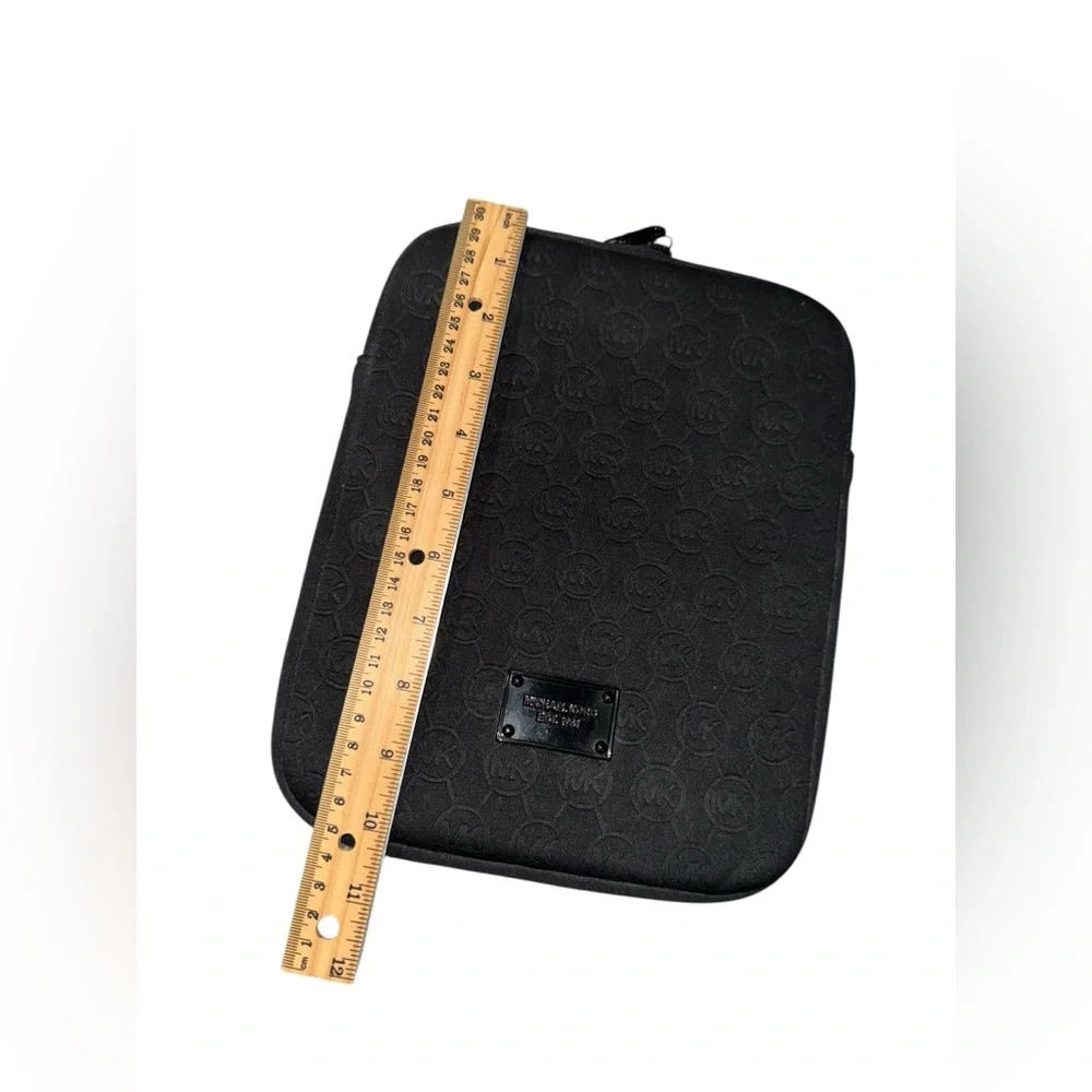 Michael Kors Black‎ Embossed Logo iPad Sleeve Cover